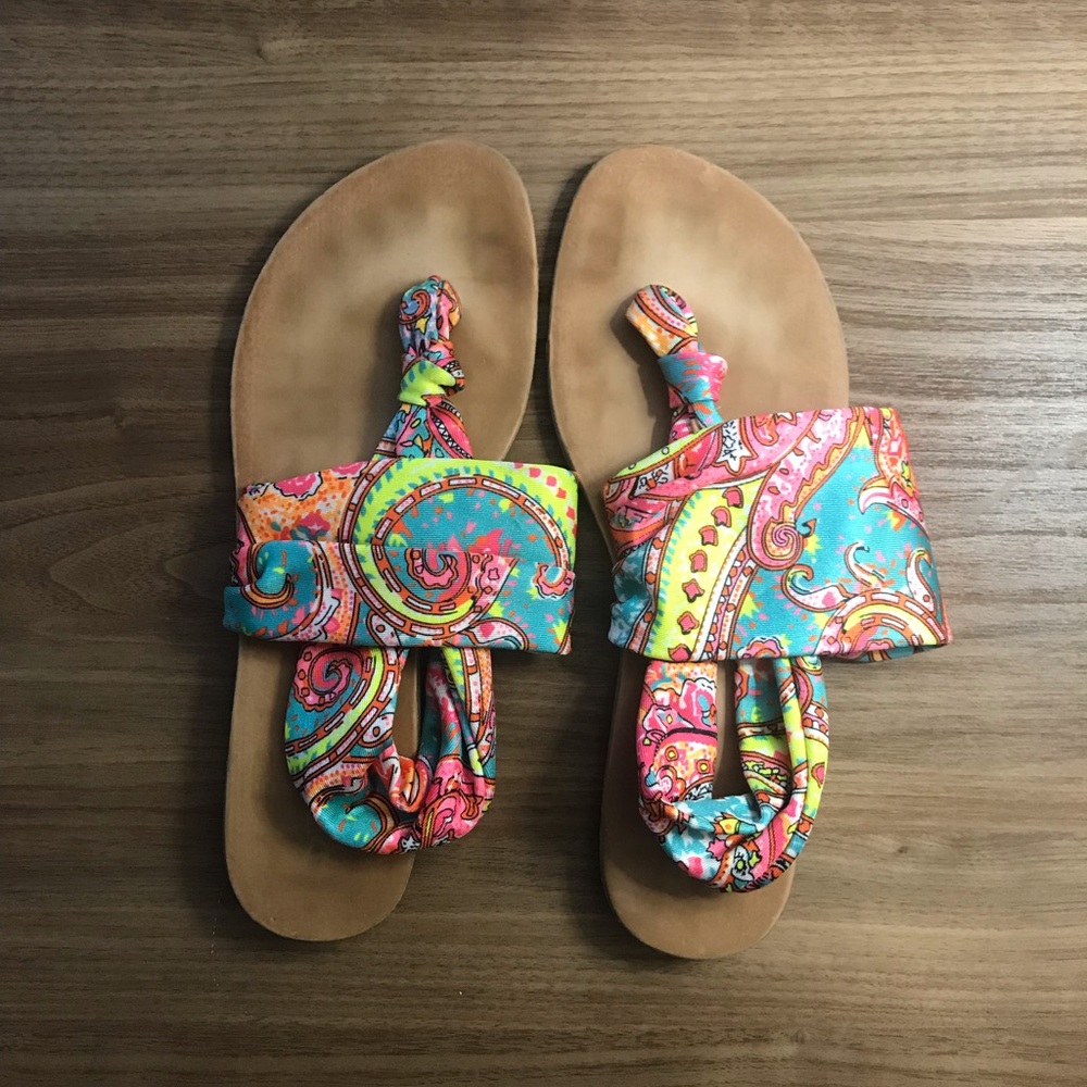 Sling back sandals